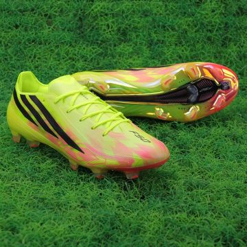 adidas F50 Hyperfast Elite FG Too Light in Solar Yellow Core Black Solar Turquoise