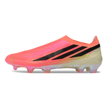 adidas F50 Hyperfast Elite Laceless FG - Solar Turbo/Core Black/Gold Metallic
