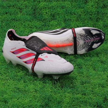 adidas Predator Elite Fold-over Tongue FG Chaos vs Control - Ftwr White Solar Turbo Core Black