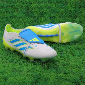 adidas Predator Elite Fold-over Tongue FG Ice Cold Precision - Crystal Sky Ray Blue Solar Yellow