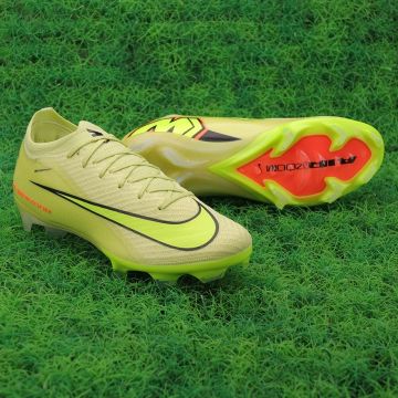 Nike Air Zoom Mercurial Vapor 16 Elite FG Max Voltage in Limelight Volt Hyper Crimson