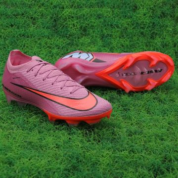 Nike Air Zoom Mercurial Vapor 16 Elite FG Scary Good in Magic Flamingo Black Total Crimson