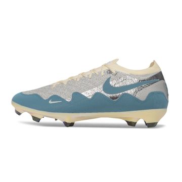 Nike Air Zoom Mercurial Vapor 16 Elite FG Patta - Chrome/Noise Aqua/White