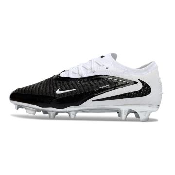 Nike Phantom 6 Elite Low Cut FG White Black Metallic Silver